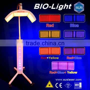 470nm Red LED Beauty Light Led Light Pdt Skin Rejuvenation Beauty Machine Black Skin Whitening Machine For Salon 590 Nm Yellow 