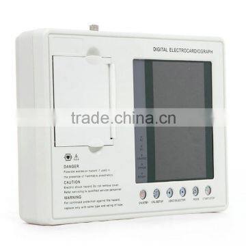 China Supplier of Portable Electric Three/six/twelve Channels Ecg Machine Electrocardiograph 3 Channels photo-3