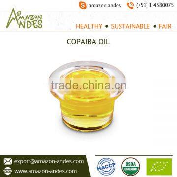 Standard Grade Copaiba Oil Available at Affordable Market Rate