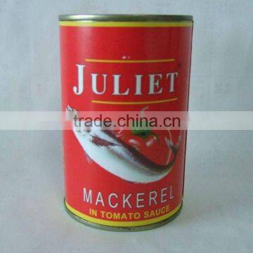 425g canned mackerel in tomato paste