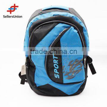 No.1 Yiwu Exporting Commission Agent Wanted Sky Blue Bright Colored Backpacks
