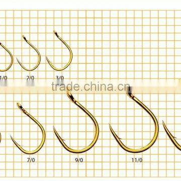 High carbon steel fishing jigging hooks