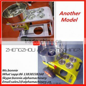 Automatic Artificial Flowers Cotton Candy Floss Machine for Sale photo-6