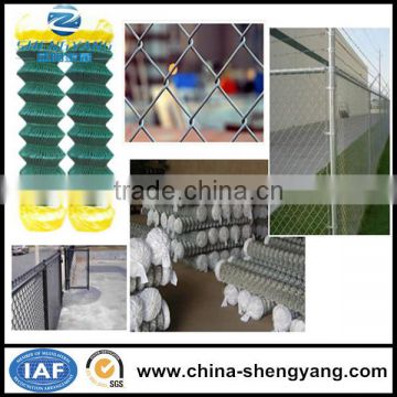 5 foot plactic coated chain link fence