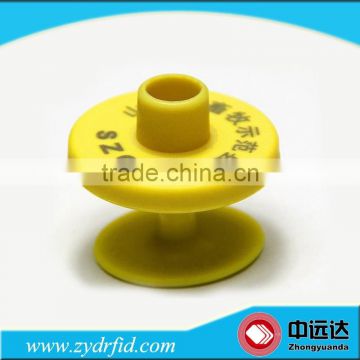 Hot selling uhf rfid animal ear tag with ID printing