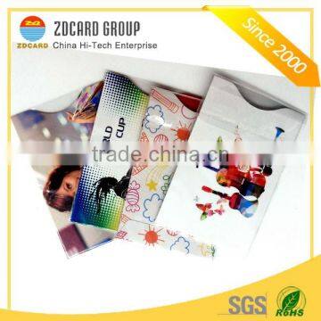 Custom Paper RFID Blocking Card Holder Sleeve