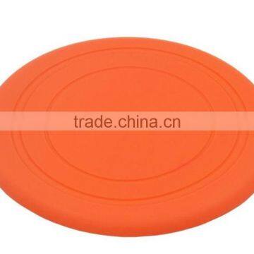 high quality silicone pet toy silicone dog frisbee