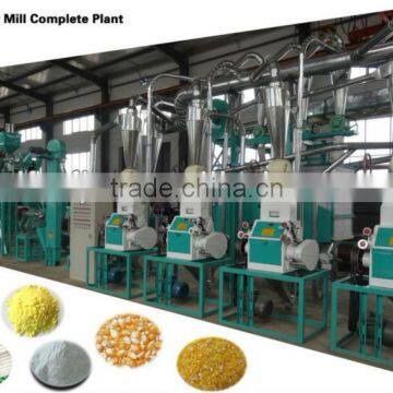 wheat/rice/maize/buckwheat flour mill processing line