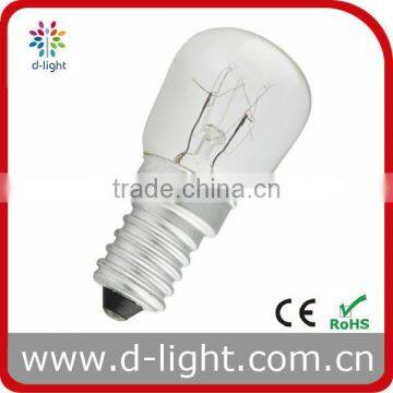 54mm mini fridge bulb Clear E14s 15W Clear 25W ST26