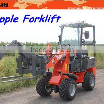 China Everun Brand CE Approved Compact Farm Tractor Front Loader Telescopic Forklift Compact Loader With CE photo-4