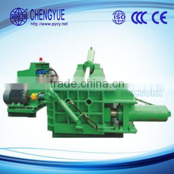 Hydraulic horizontal aluminum can baler, iron scrap baler