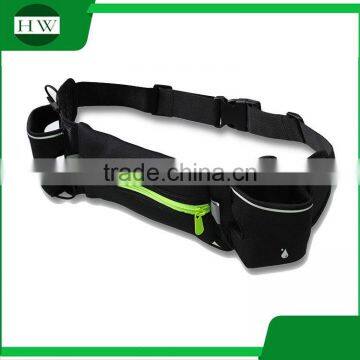 Custom Wholesale Logo Printed Reflective Waterproof Led Cell Mobile Phone Gym Sports Running Belt Waist Bag Pack With Bottle photo-2