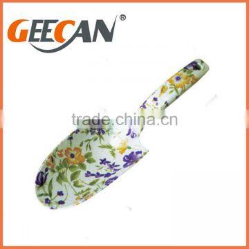 4 Pcs Garden Tool Set With Floral Printed Shovel,rake,fork photo-6