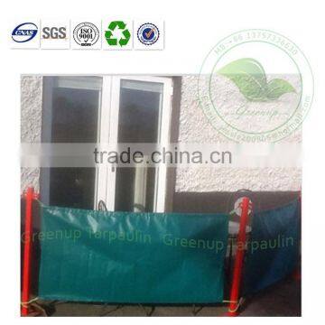 Economic Waterproof Flexible PVC Canvas Cafe Street Partition