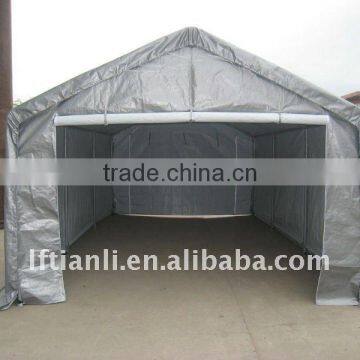 12'x20' steel structure PE car parking shelter