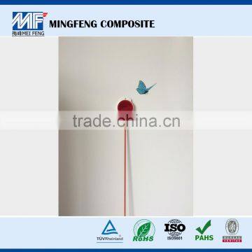 Corrosion Resistance Smooth Surface Fiberglass Guardrail Reflector photo-4