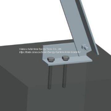 Solar Roof Mounting System for Flat Concrete Roof photo-5
