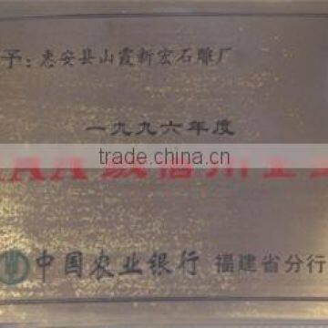 1996 AAA Enterprise of China Agricultural Bank