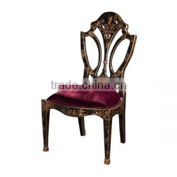 Retro Home Office Furniture, Exquisite Hand Painting Executive Desk With Chair, Classical Wood Carved Writing Table/Showcase photo-5