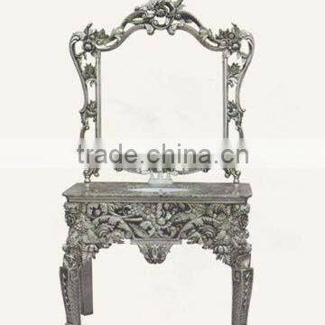 Hand carved luxury Euro style bathroom furniture(cabinet)