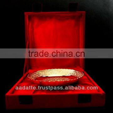 Table Decoration Gift Item Home Decoration New Design Brass Silver Plated Bowl photo-3