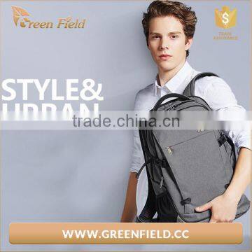 2017 new fashion canvas business laptop backpacks supplier