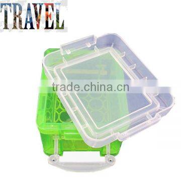 Custom Logo Promotional Plastic Storage Box With Interlock Lid photo-4