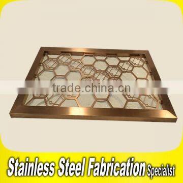 New Style Custom Made Design Stainless Steel Window Grill