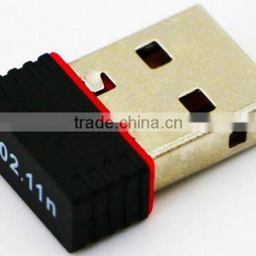 Factory Direct Cheap Price USB Mini Wireless 150M LAN Adapter USB 2.0 Wireless 802.11N Driver