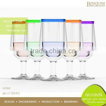 Hand Blown Hot Selling Beautiful Wedding Wine Glass photo-3
