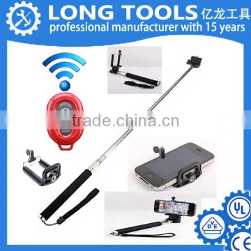 Wholesale wireless mobile phone selfie stick monopod bluetooth