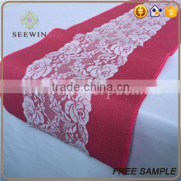 Wholesale Cheap Burlap Table Runner photo-5