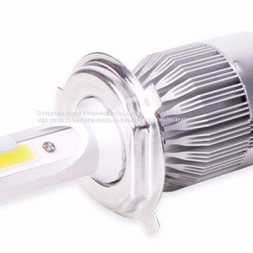 LED фара C6 h4 cob 30Вт/Лампа 60Вт/Набор 6400 лм/набор Лампы LED фар высокого и низкого света LED автомобильные фары photo-3