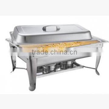 Retangular stainless steel warmer dish/buffet chafing warming dish /Restaurant chafing dish