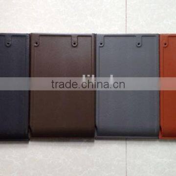 High-end Plain Roof Tiles, Kerala Stone Coated Clay Roofing Materials