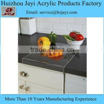 Factory Wholesale Custom Made Acrylic Chopping Board Set,clear Glass Chopping Board photo-2