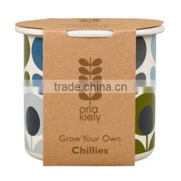 Enamel Small Plant Pot photo-5