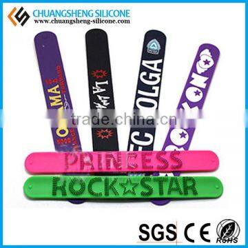 2016 Hot Selling Wholesale Kids Charm Slap Magnetic Silicone Bracelet Charming Wristband Popular Wrist Decoration photo-6