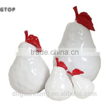 Chinese ceramic pear shape garden ornaments for wholesale