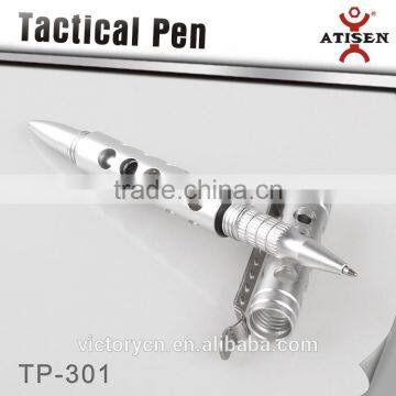 Self Defense Tool 6061Aluminum Steel Hollow Out Tactical Ball Point Pen,glass Breaker 2 in 1 TP-301 photo-4