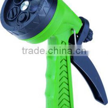 multi-function 5 pattern plastic trigger garden spray nozzle