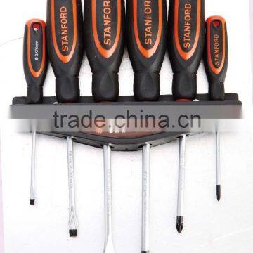 Double color handle 6Pcs Screwdriver Set