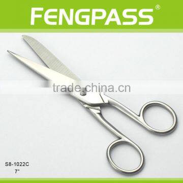 S8-1022C 7" 2Cr13 Stainless Steel Blade Cloth Cutting Scissors photo-2