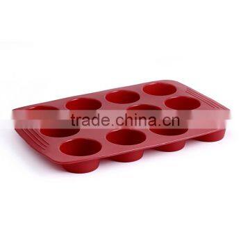 CBU27 FDA LGFG 12 Connected Silicone Funny Cake Mold photo-3