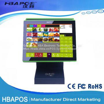 HBA-Q5T 32GB 15 Inch Touch Screen Pos Machine/ Touch Cash Register For Restaurant Touch Pos System photo-2
