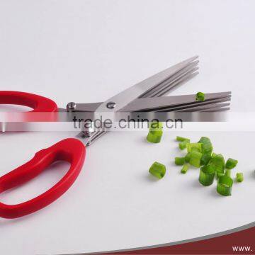 8" Herbs & Paper shredder scissors with 5 blades