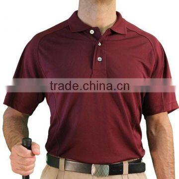 92% Polyester 8% Spandex Men Short Sleeve Dry Fit Golf Polo Shirt photo-3