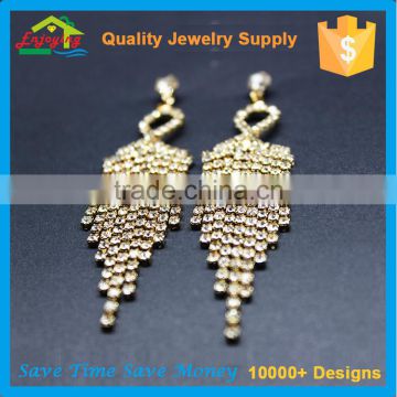 New Bohemian Style Earring, Tassels Zircon Long Earring Jewellery