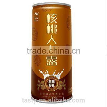 240ml canned Halal Soft Drink Walnut Ginsen Juice