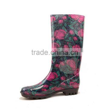 Clasic Long Knee High Tall Rain Boots Wellies photo-3